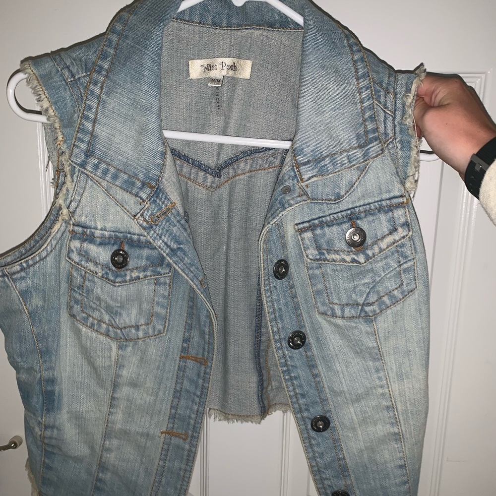 Denim vest